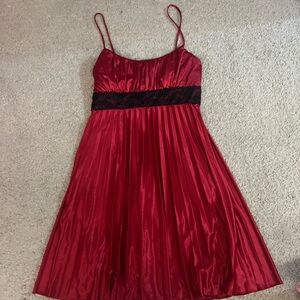Red vintage dress